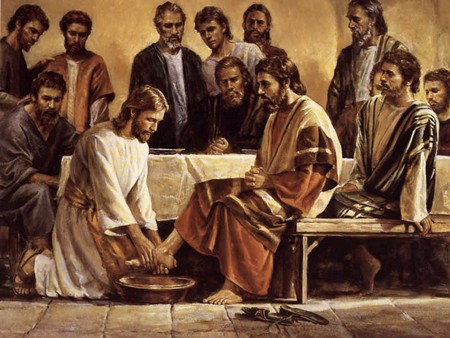 m536.jezus umywa nogi apostolom